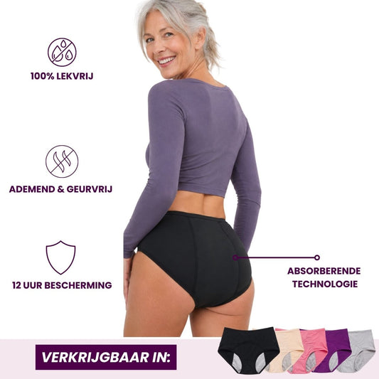 VitalDry® | Lekvrij Ondergoed (6-Pack)