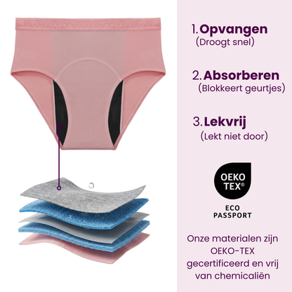 VitalDry® | Lekvrij Ondergoed (5 Stuks) | Klassieke Brief