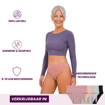 VitalDry® | Lekvrij Ondergoed (5 Stuks) | Klassieke Brief