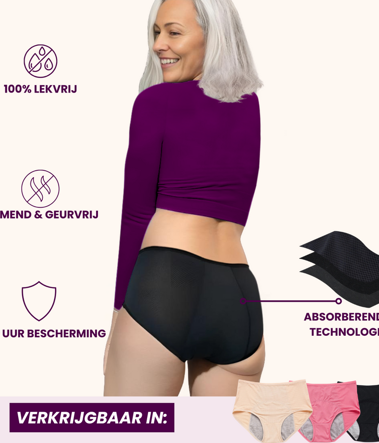 VitalDry® | Lekvrij Ondergoed (5-pack) -