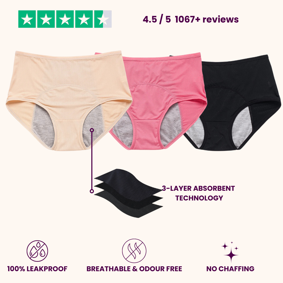 VitalDry® | Leakproof Underwear (5-pack) -