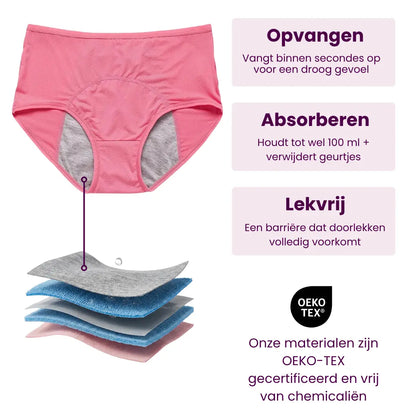 VitalDry® | Lekvrij Ondergoed (5-Pack)