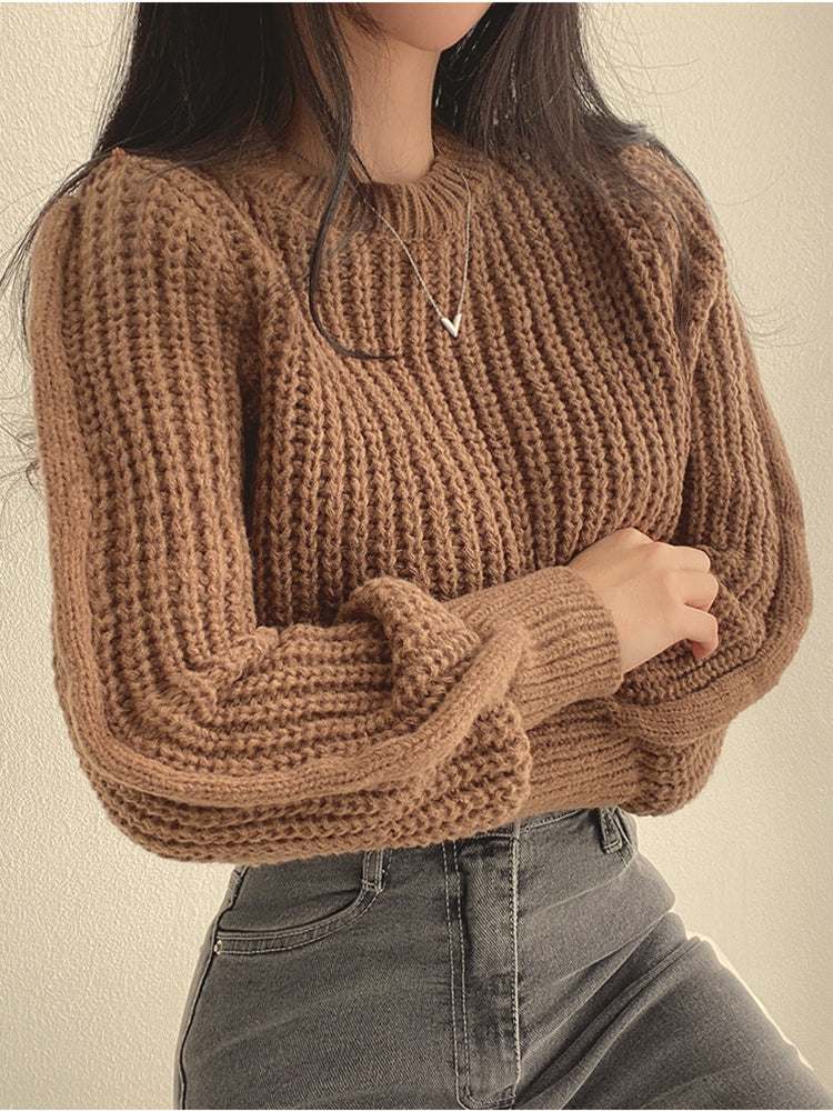 Bela Sweater | Kvinders Moderne Grovstrikket Sweater